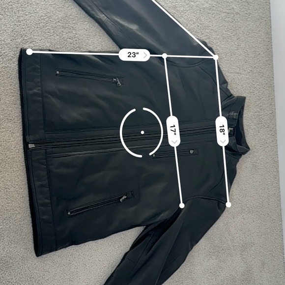 Michael Kors Leather Jacket - Men’s Small - Picture 9 of 9